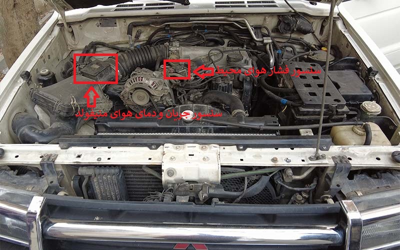 عیب یابی موتور پاجرو 2002 با دیاگ زنیت