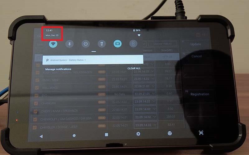 آپدیت آنلاین دیاگ زنیت Z5