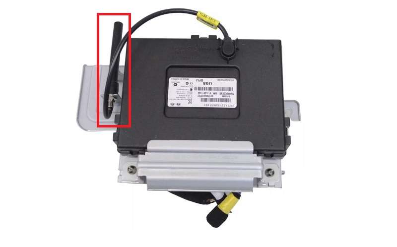 تست گیرنده یونیت SMK در هیوندای کیا با دیاگ زنیت